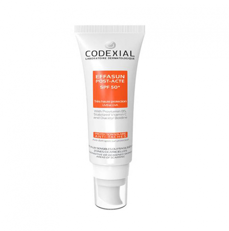 Kem chống nắng ngăn ngừa sạm da ho&agrave;n hảo Codexial effasun post acte spf 50+